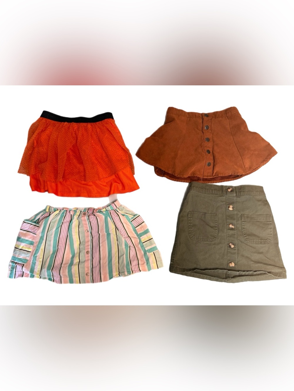 4T–5T Girls Skirt Bundle | 4 Pieces Carter’s Wonder Nation